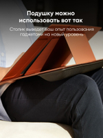 Умный магнитный настольный коврик MOFT Smart Desk Mat l 2 NFT метки l Черный