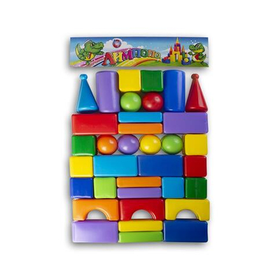 Строительный набор 35 эл. (АлексТойз)