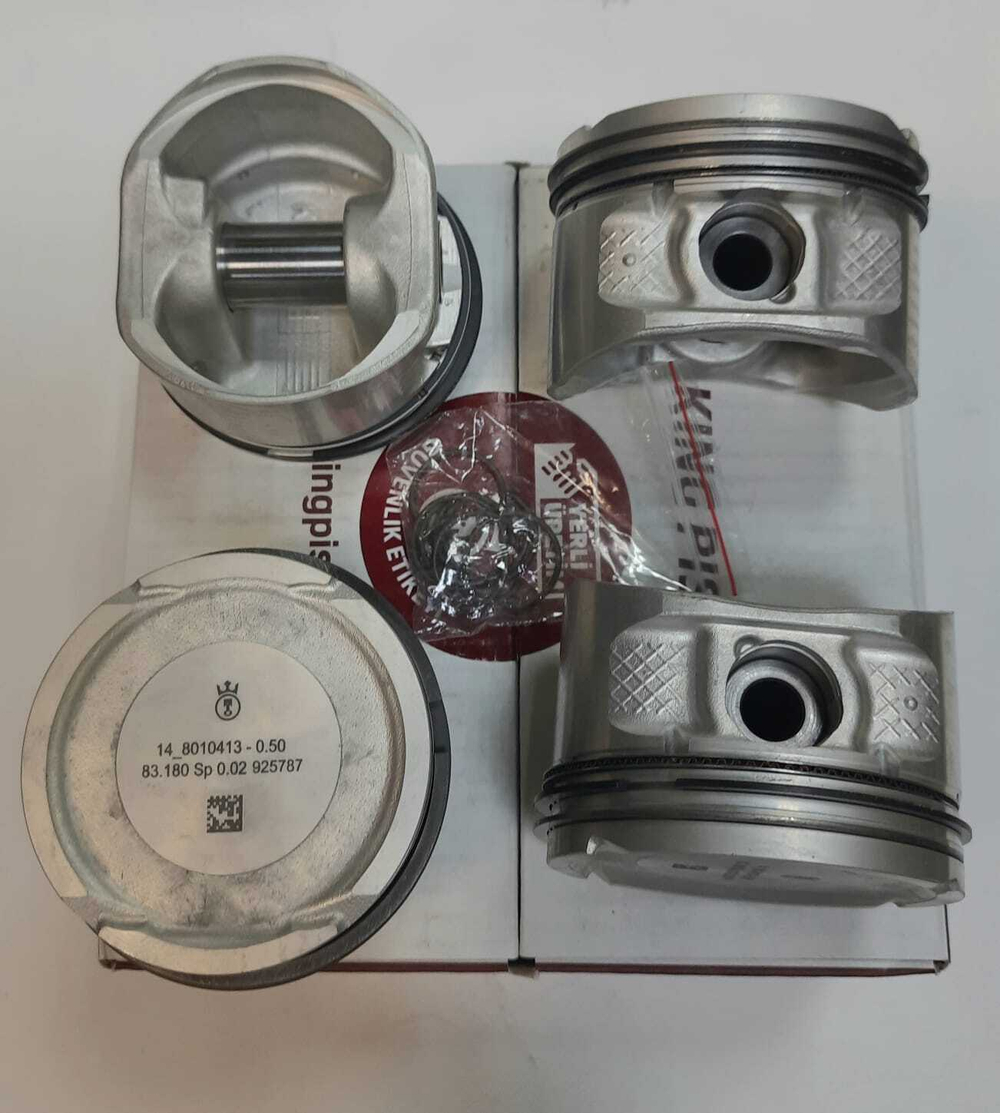 Поршни с кольцами +0.50 F4R King Pistons