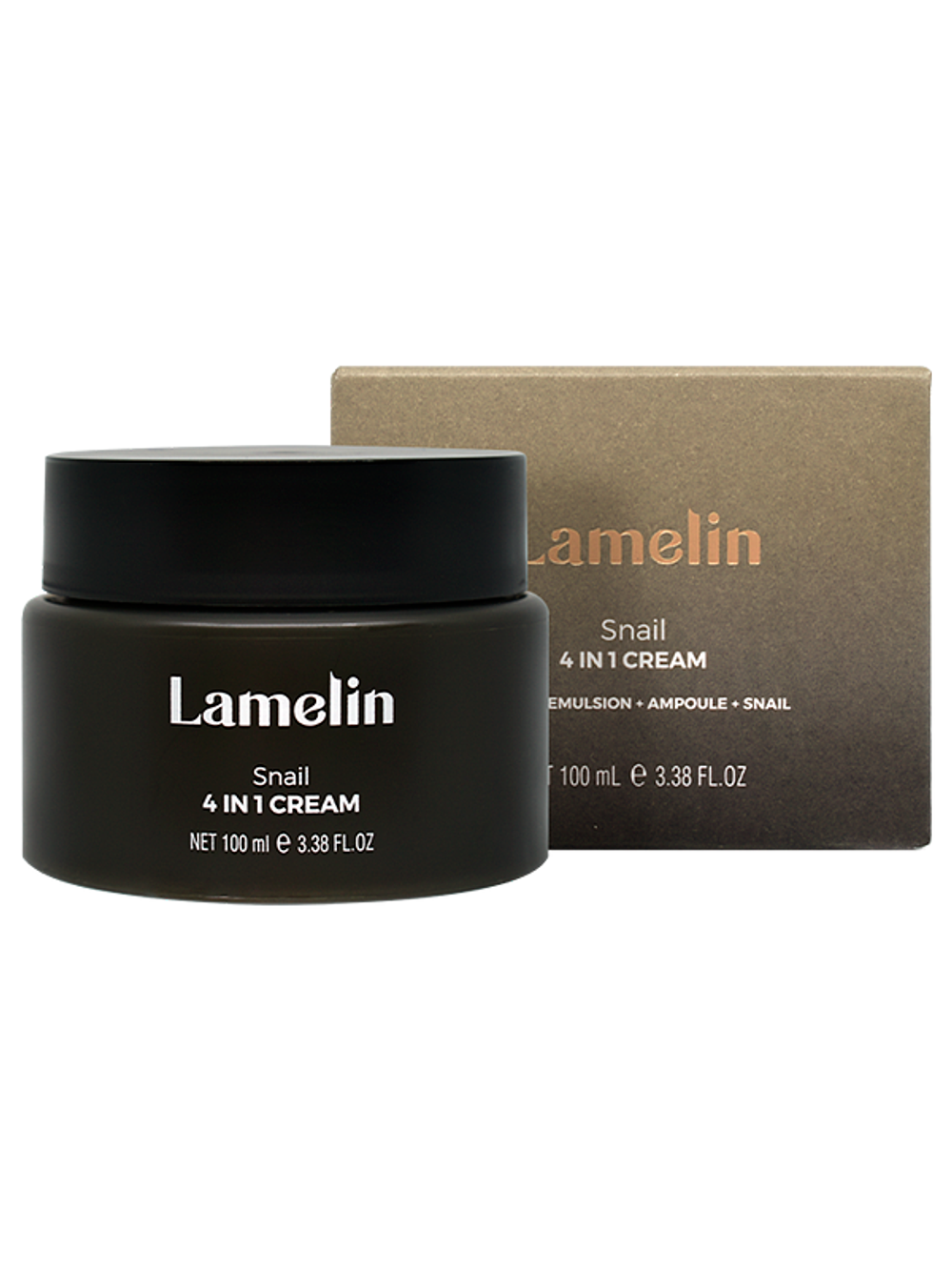 Lamelin Восстанавливающий крем с муцином улитки 4-в-1 Snail 4-In-1 Cream 100 мл