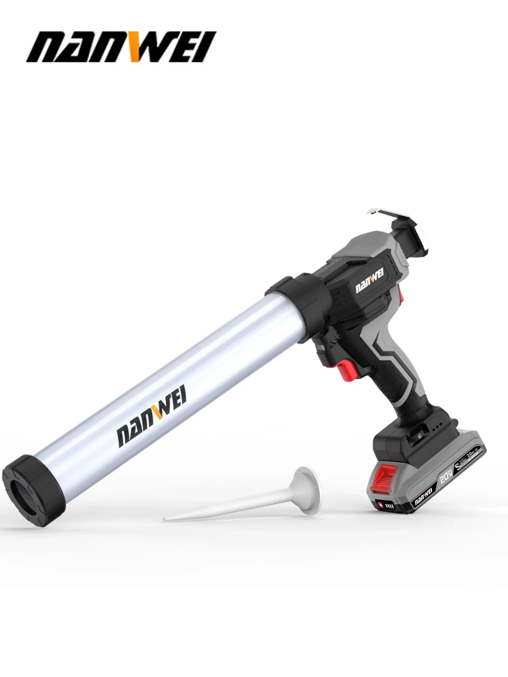 Аккумуляторный пистолет для герметика Nanwei NW-EG5010-4,20 В, 4Ah*2