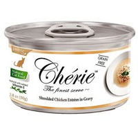 Влажный корм для кошек PETTRIC Cherie из тунца с курицей в подливе, банка 80 г