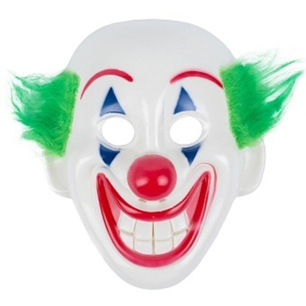 Карнавальная маска Безумный клоун 25*21,5*8 см.