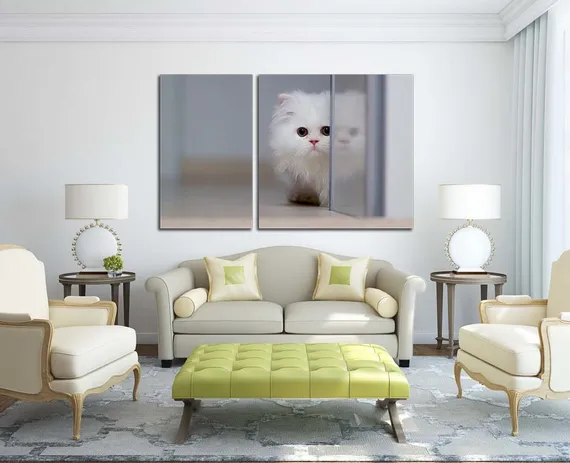 Модульная картина "Пушистый друг"