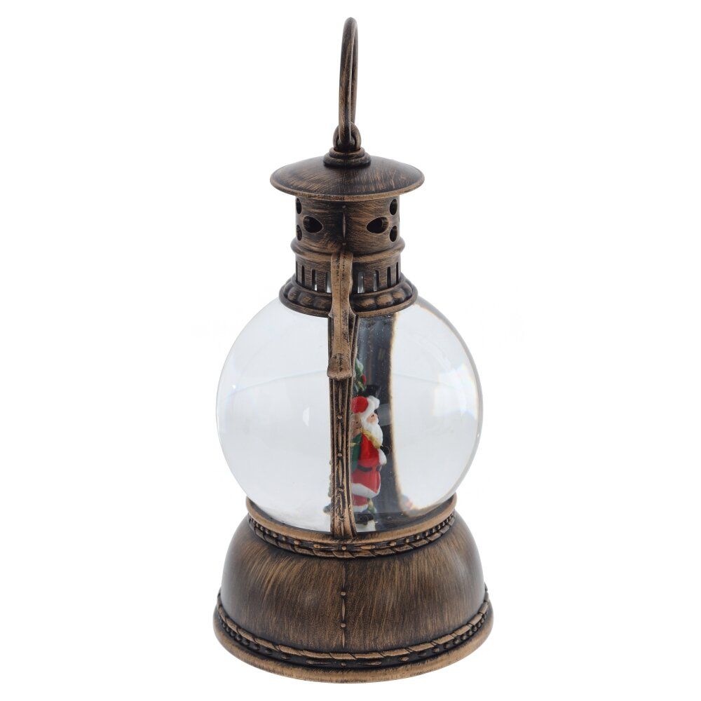 GAEM Изделие декоративное "Фонарь" (подсвет, муз, вьюга, 3хААА н/п +USB), D 10 см, L11 W11 H24 см