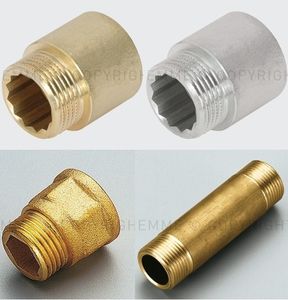 Удлинители Tiemme латунные резьбовые