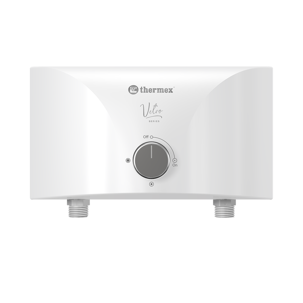 Проточный электронагрев. Thermex  Vetro 5500 combi