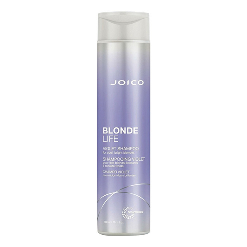Фиолетовый шампунь для холодных ярких оттенков блонда Joico Blonde Life Violet Shampoo 300мл