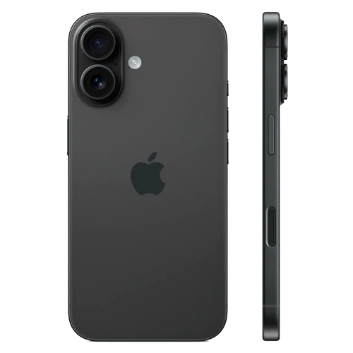 Смартфон Apple iPhone 16 128GB, Black (Черный)