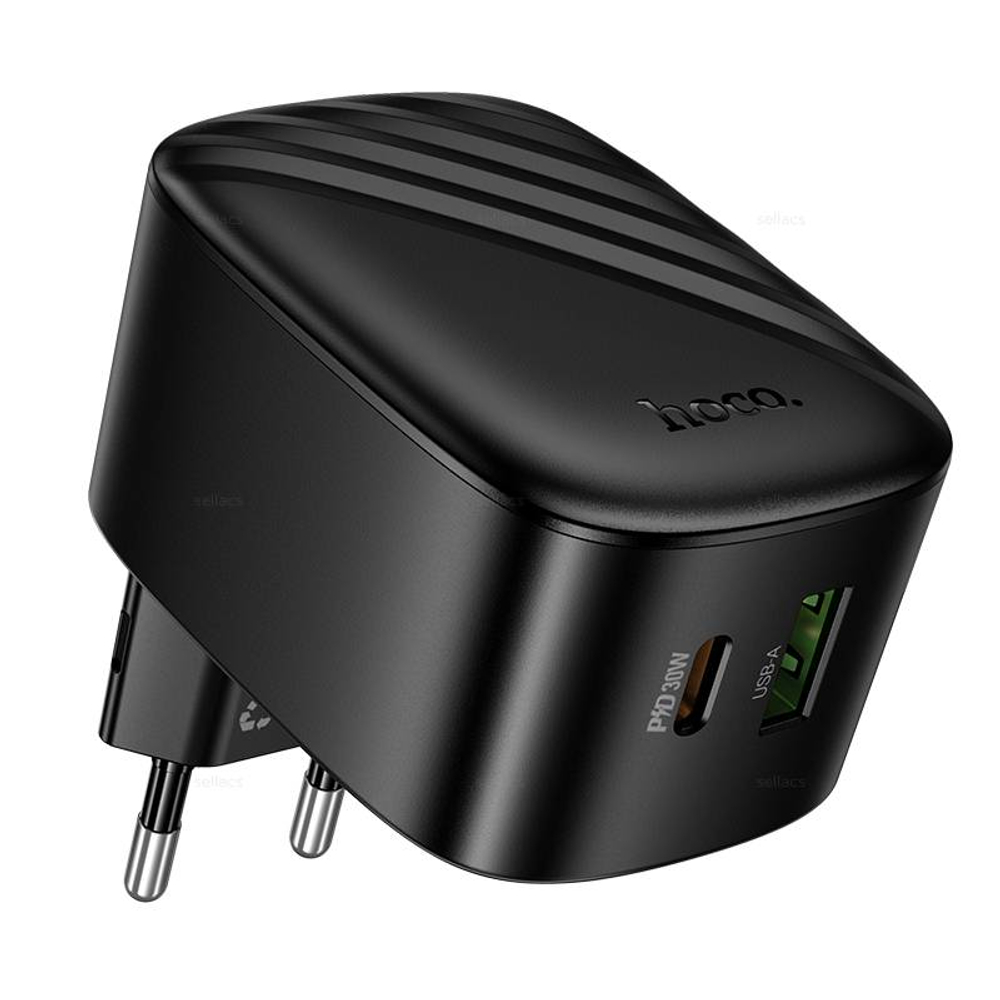 Складное зарядное устройство Hoco CS102A PD30W+QC3.0 (black)