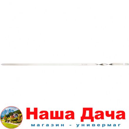 Шампур угловой 60 см, Россия Camping// Palisad