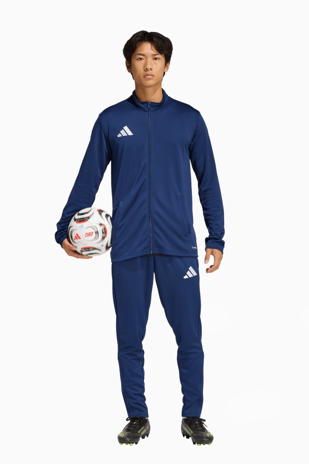 Кофта adidas Entrada 26 Track Full-Zip - темно-синий