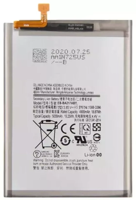 Аккумулятор для Samsung EB-BA217ABY (A217F A21s/A022G A02/A125 A12/A127F A12 Nacho/A135F A13/A047F A04s)