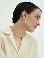 Серьги конго Лиственница