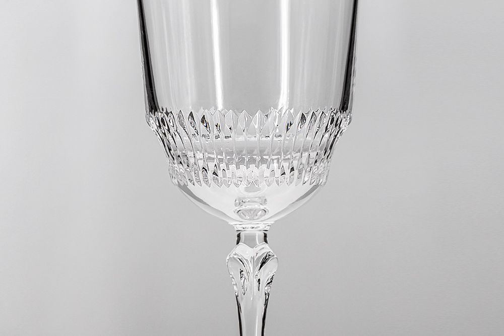 Набор из 6-ти хрустальных бокалов для воды Aida LR-064, 280 мл, прозрачный