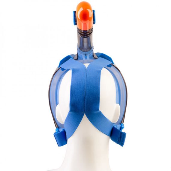 Маска полнолицевая Scorpena Swim средняя синяя