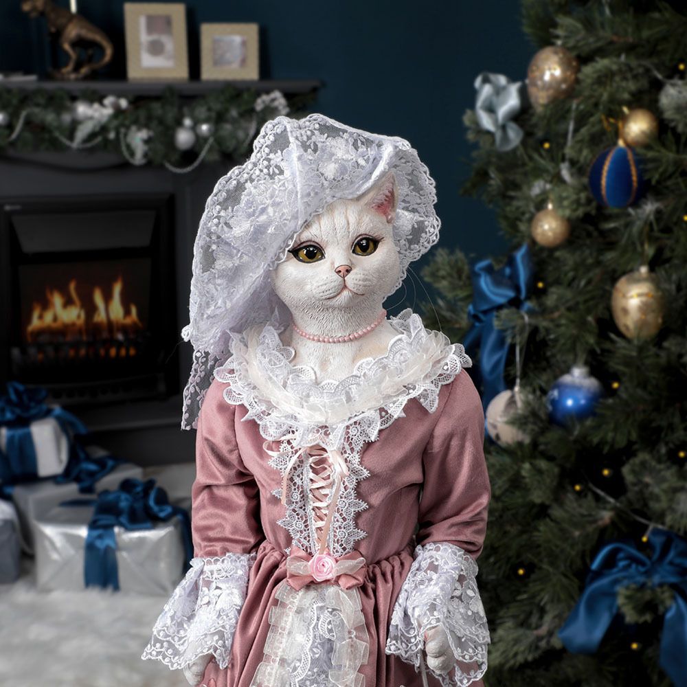 Кукла коллекционная Кошка Софи Шерадам