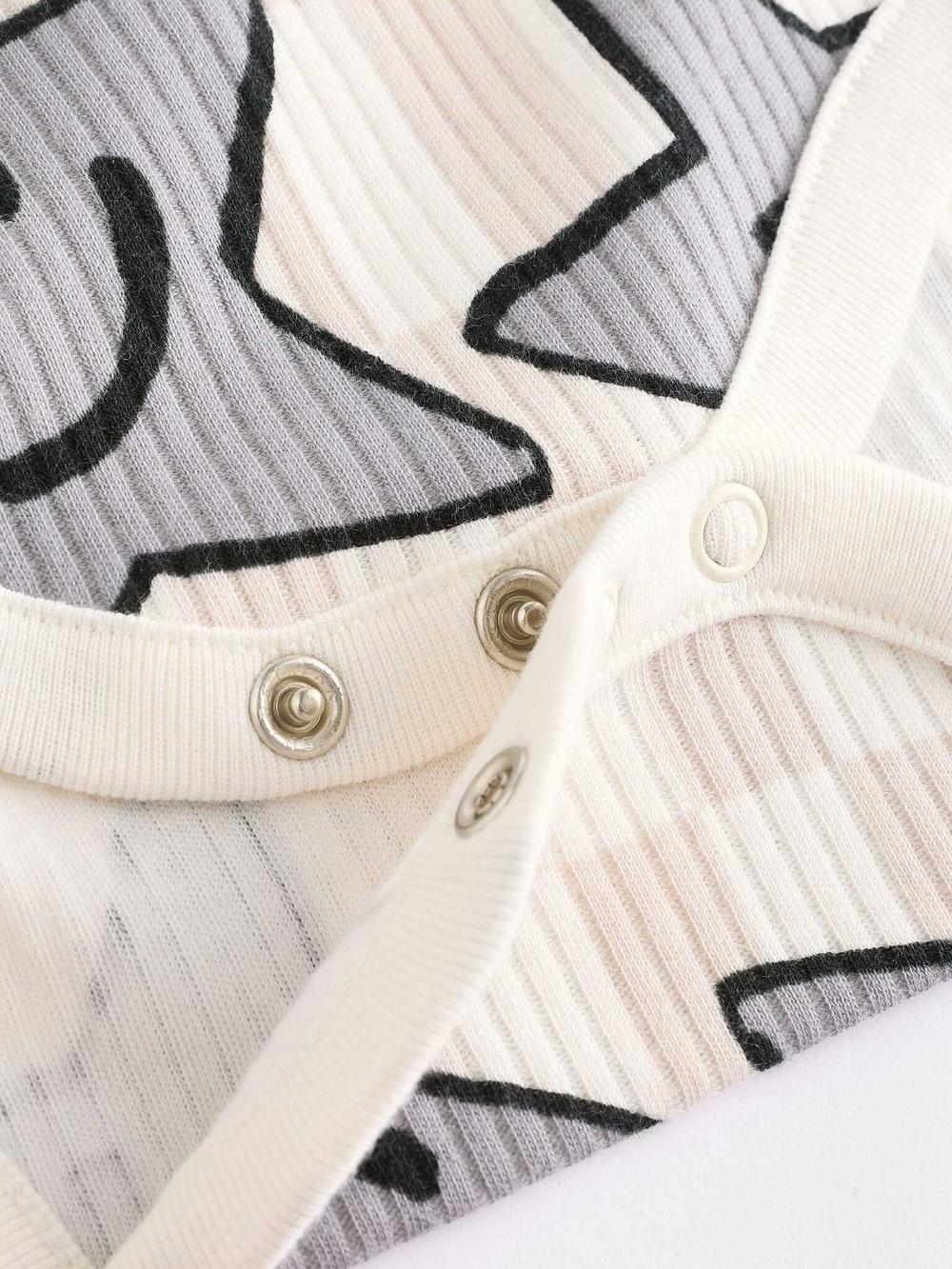 Боди с коротким рукавом для малышей Next B71-858, 5 шт., Бежевый, Серый