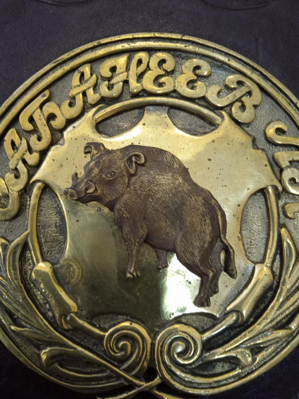 Сабанеев Л.П. "Книга охотника" Книга подарочная в кожаном переплете с бронзовыми накладками