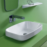 Раковина Simas Baden Baden BB11bi накладная 60 см, цвет белый