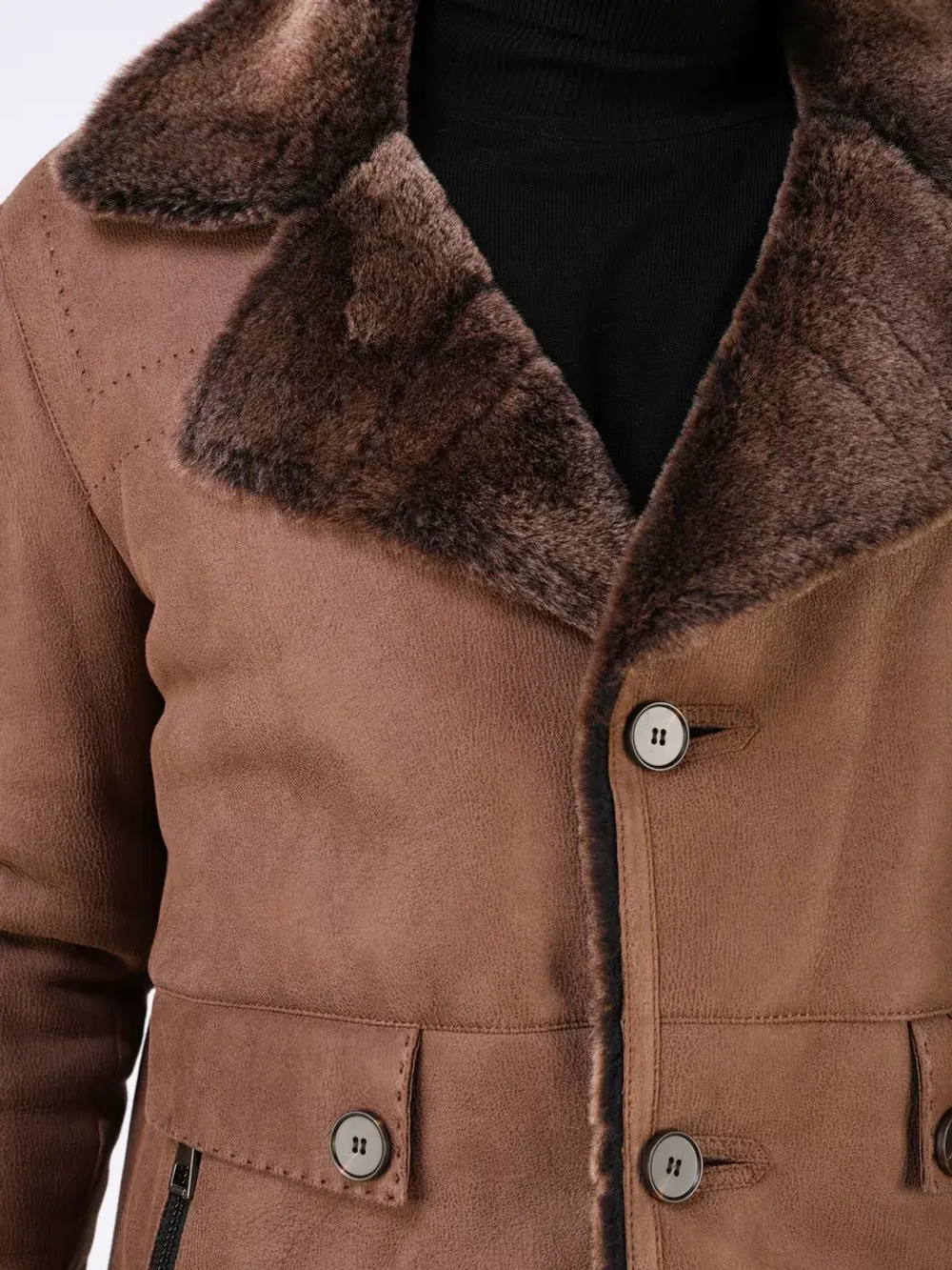 Дубленка зимняя натуральная