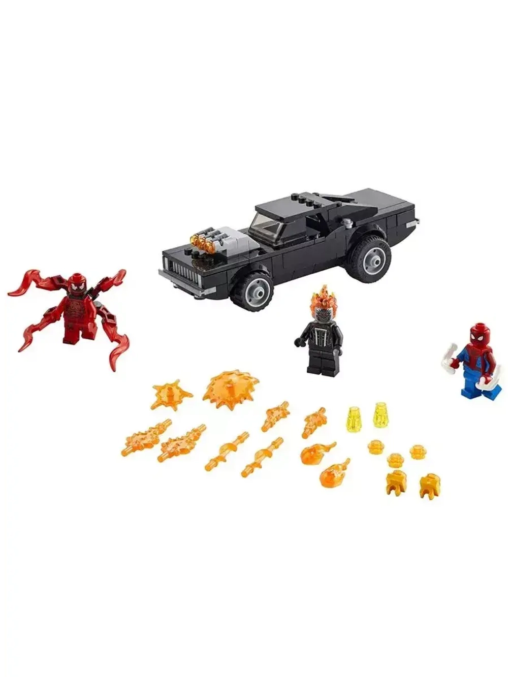Конструктор Человек Паук и Призрачный Гонщик 242 детали