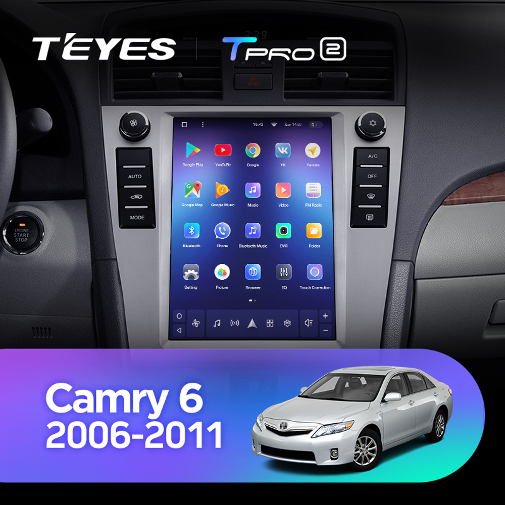 Teyes TPRO 2 9.7" для Toyota Camry 6 2006-2011