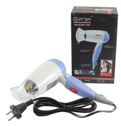 Фен для волос складной Gemei 1709