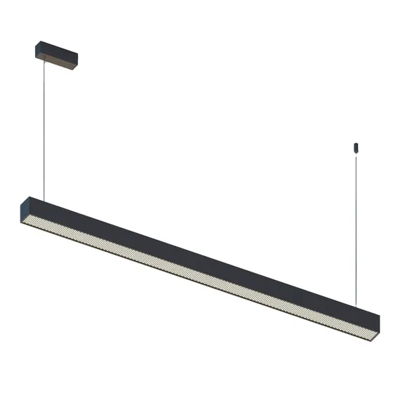 ST612.433.32 Светильник подвесной Черный LED 1*35W 3000K 698Lm Ra>80 120°IP20 L1120xW50xH60 180-220V Подвесные светильники