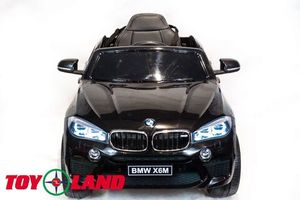 Детский электромобиль Toyland BMW X6M mini Черный