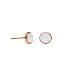 Серьги-пусеты Fiore Luna Crystal Powder Grey SWE297 CPG RG