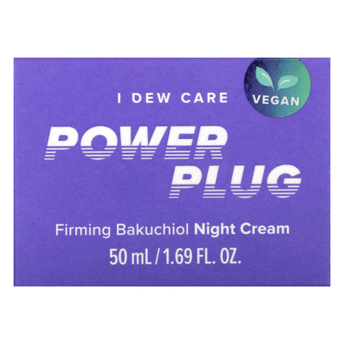 I Dew Care, Power Plug, укрепляющий ночной крем с бакучиол, 50 мл (1,69 жидк. унц.)