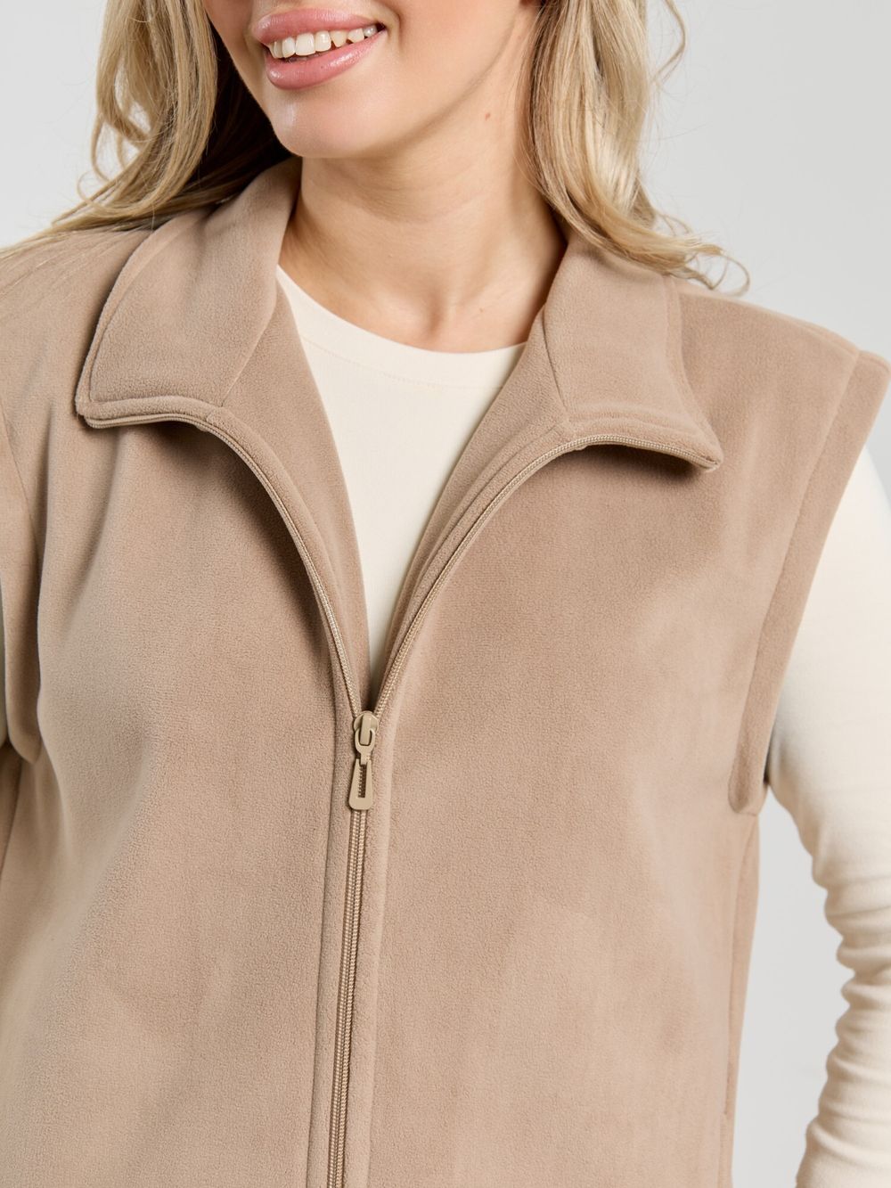 Толстовка (жилетка) Блик-3 Виотекс БЕЖЕВЫЙ