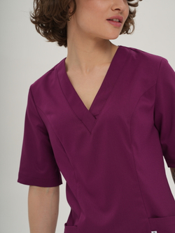 Блуза медицинская женская | Бл-378 либерти люкс