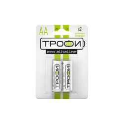 Батарейки Трофи LR6-2BL ENERGY Alkaline