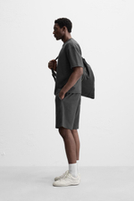 Футболка relaxed fit из рельефной ткани