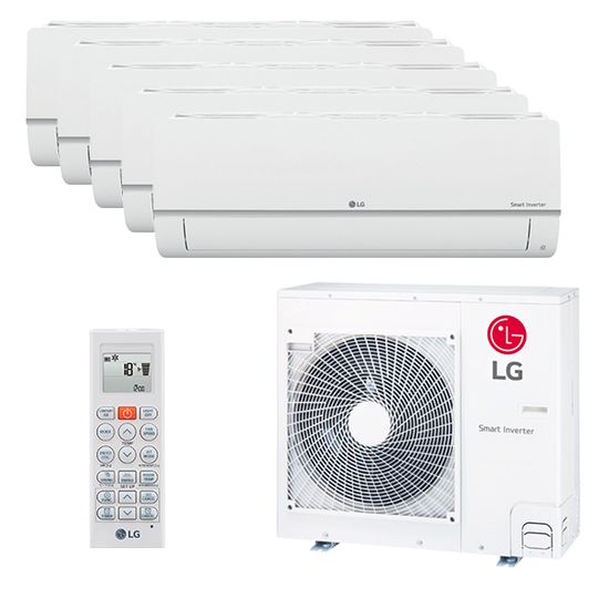 Мультисплит система на 5 комнат LG PM09SP.NSJ x 5 / MU5R40.U42