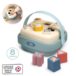 Сортер форм в корзинке Smoby Little 140323 развивающий для малышей от 12 месяцев — фото 2