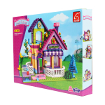 Конструктор блочный Аусини для девочек, коробка 24815