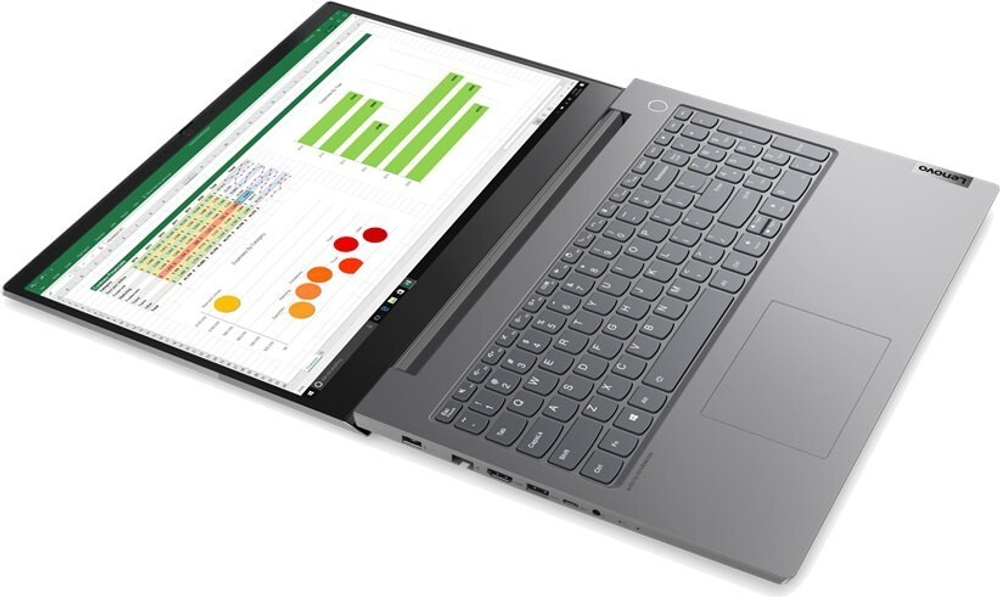 Ноутбук Lenovo ThinkBook 15p 15.6;(3840x2160)/ i7-10750H(2.6ГГц)/ 16Гб/ 512Gb SSD/ GeForce GTX 1650 Ti 4Гб/ Без ОС/ Серый 20V3000YRU