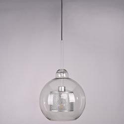 Подвесной светильник CATCH F pear silver D30