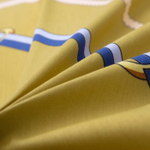 Комплект постельного белья Делюкс Сатин 100% хлопок на резинке LR389