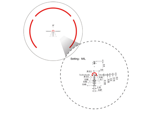 Прицел Vector Optics Constantine 1-8x24 RAR FFP, VCO-1 MIL (SCFF-60)