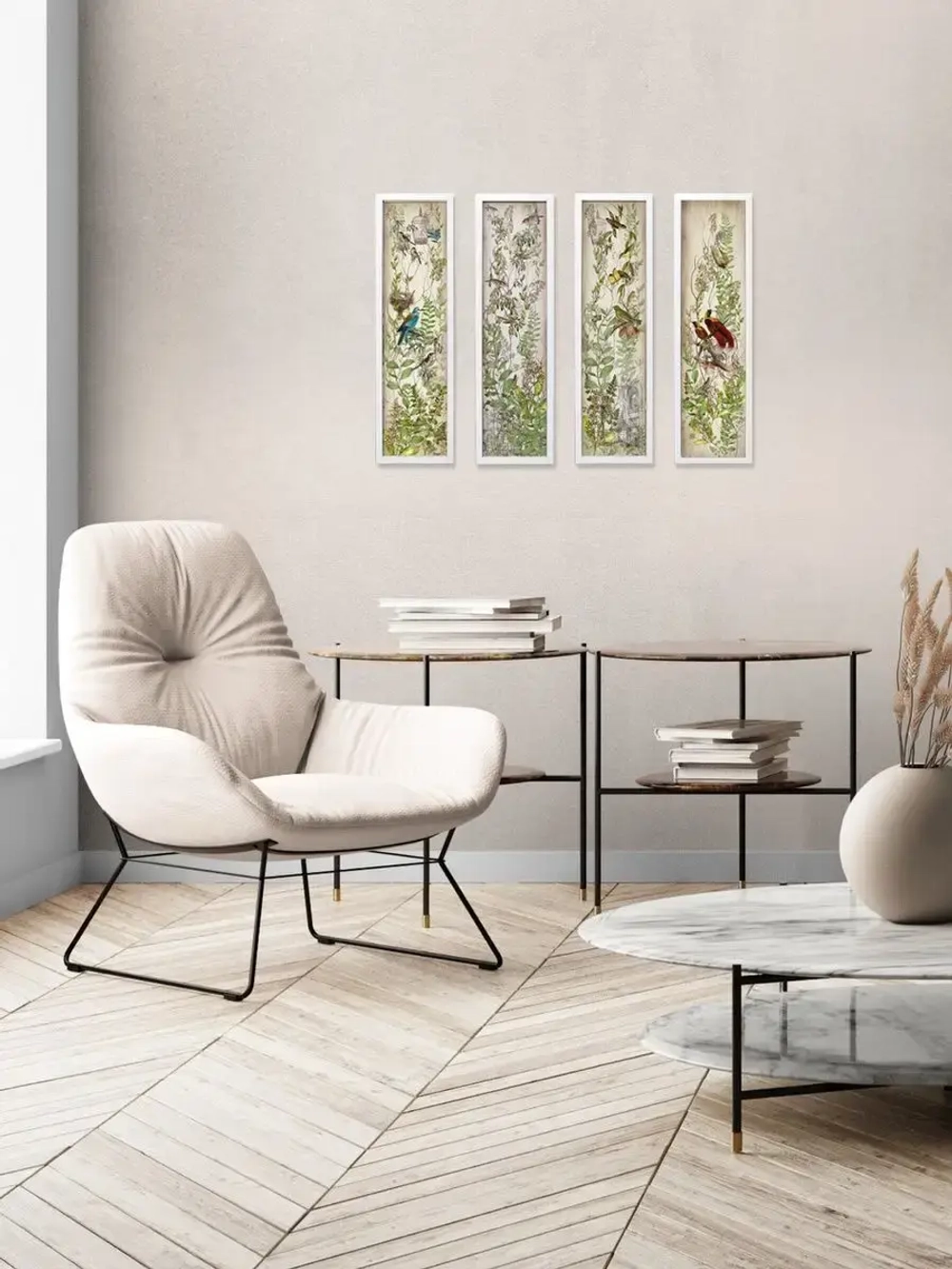 Картина на стену интерьерная большая 21*73 см