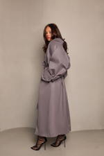 Тренч с акцентной спиной