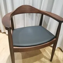 Стул Round темный орех