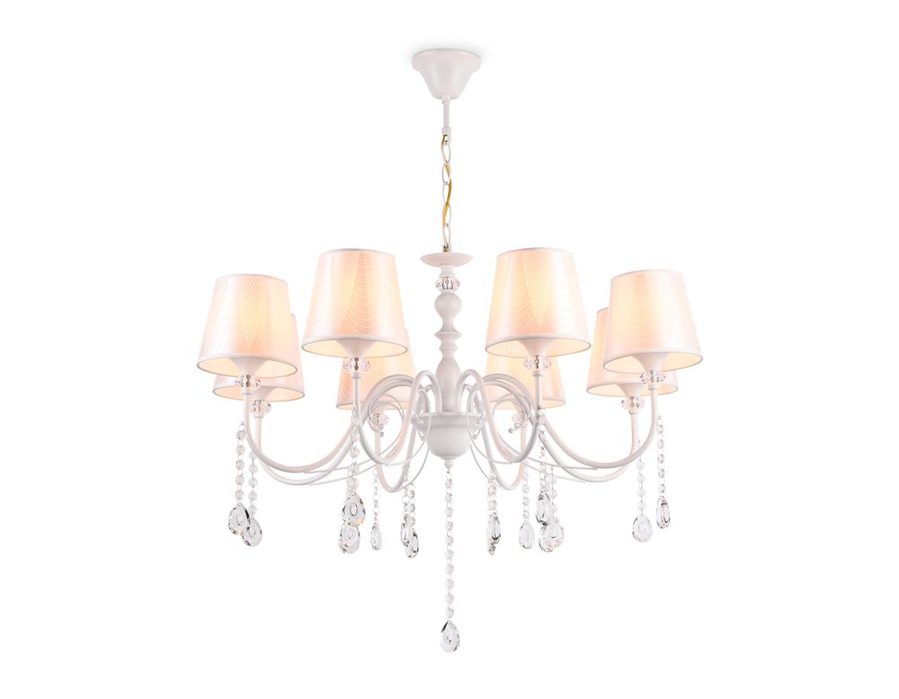 Ambrella Подвесная люстра с абажуром и хрусталем Modern TR4605