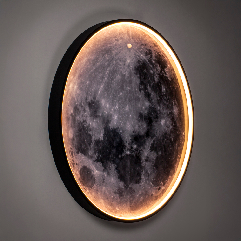 737637 Бра EMISFERO 50W LED 864LM ЧЕРНЫЙ 3000-6000K