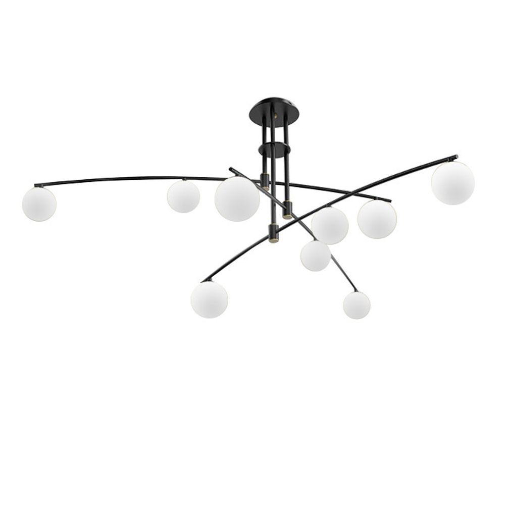 Потолочный светильник 8119P/9 black