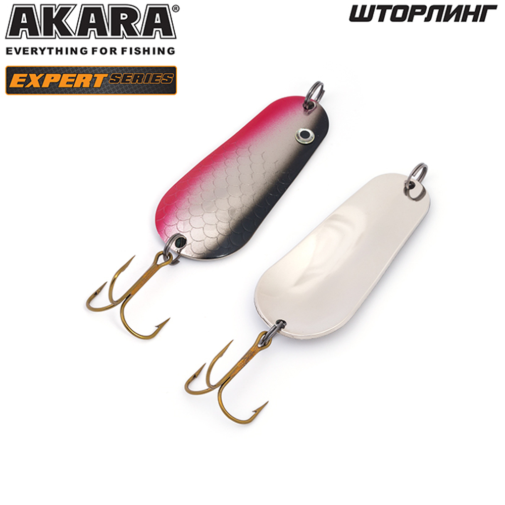 Блесна колебалка Akara Expert Шторлинг 65 мм 22 гр. 4/SIL